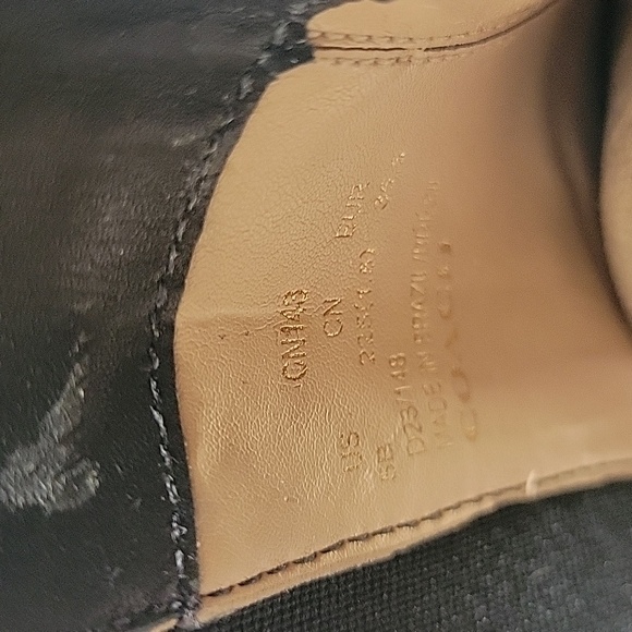 NWOT- COACH ‘Maeve’ Pull On Leather Chelsea Boot - Picture 10 of 10